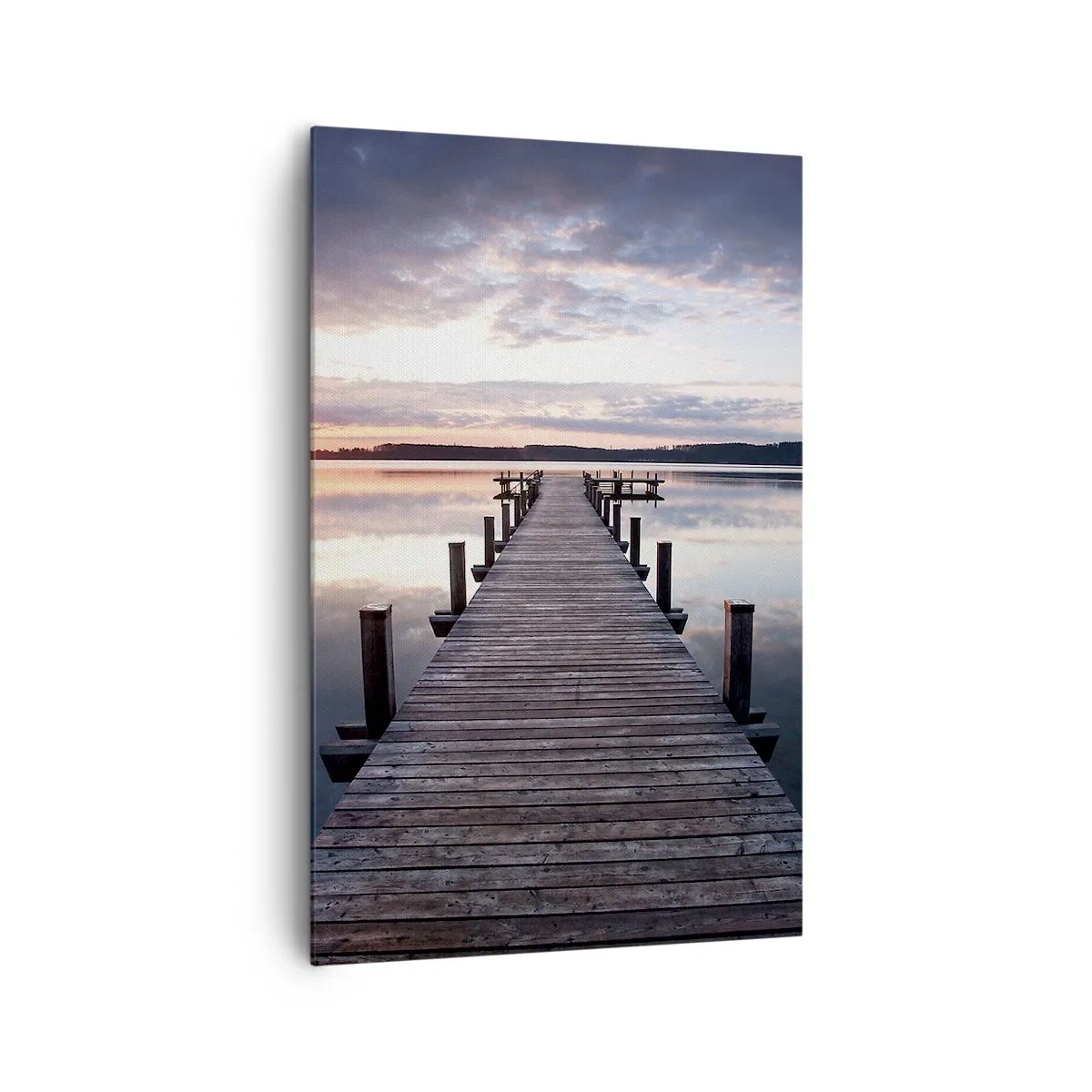 Tablou pe pânză - Granița tăcută dintre zi și noapte - 80x120 cm