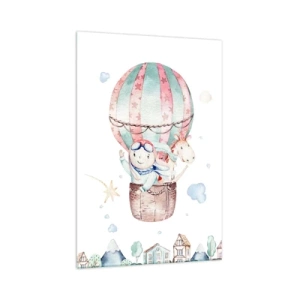 Tablou pe sticlă - Ne vom întoarce în curând! - 70x100 cm