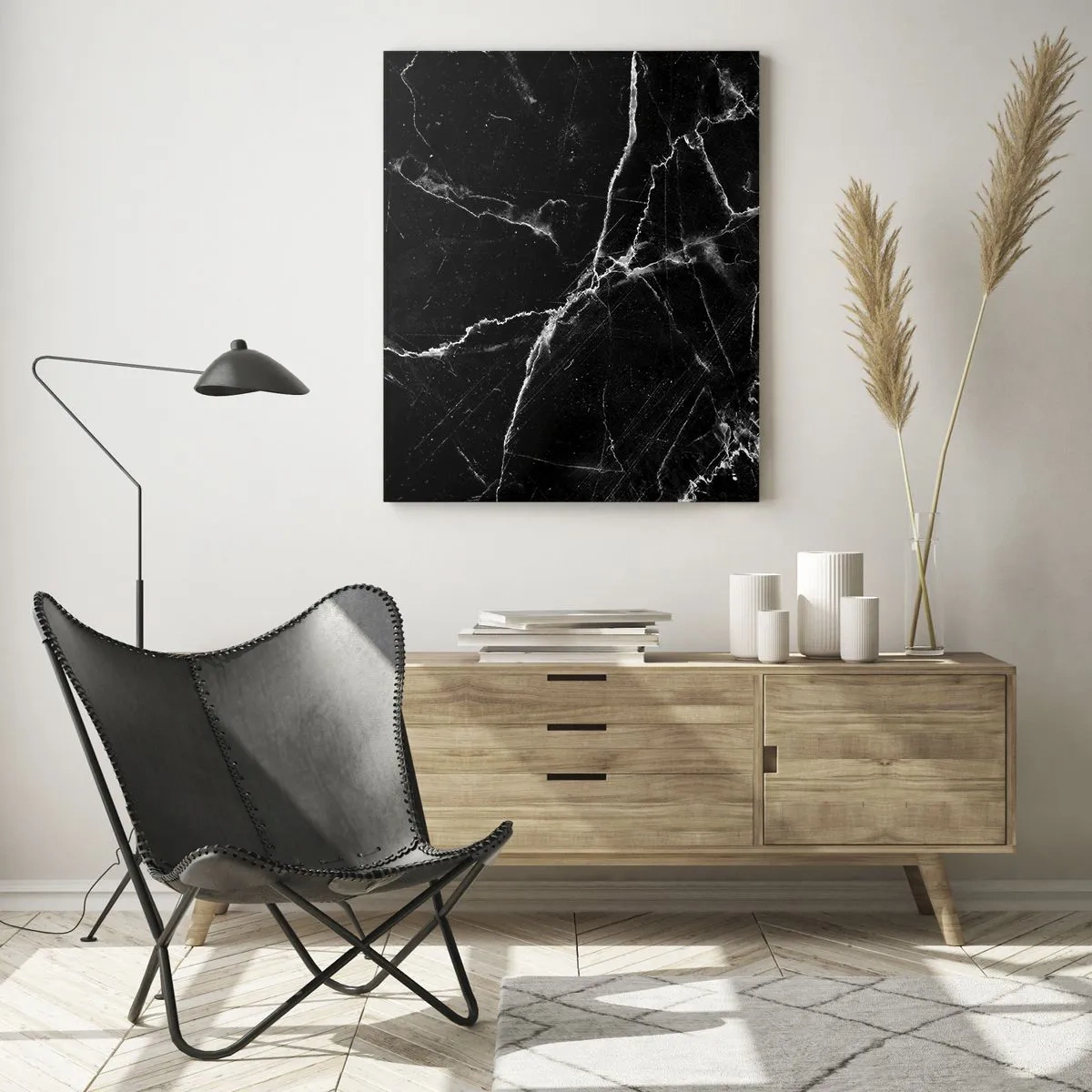 Tablou pe sticlă - Viața secretă a unei pietre - 50x70 cm