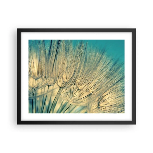 Poster în ramă neagră - Așteptând vântul - 50x40 cm