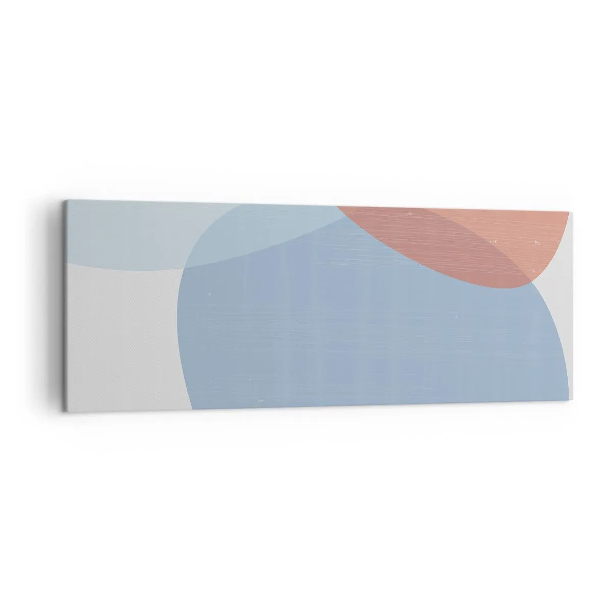 Tablou pe pânză - Relații pastelate - 140x50 cm