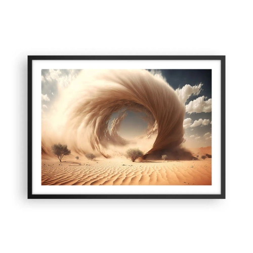 Poster în ramă neagră - Portal deschis - 70x50 cm