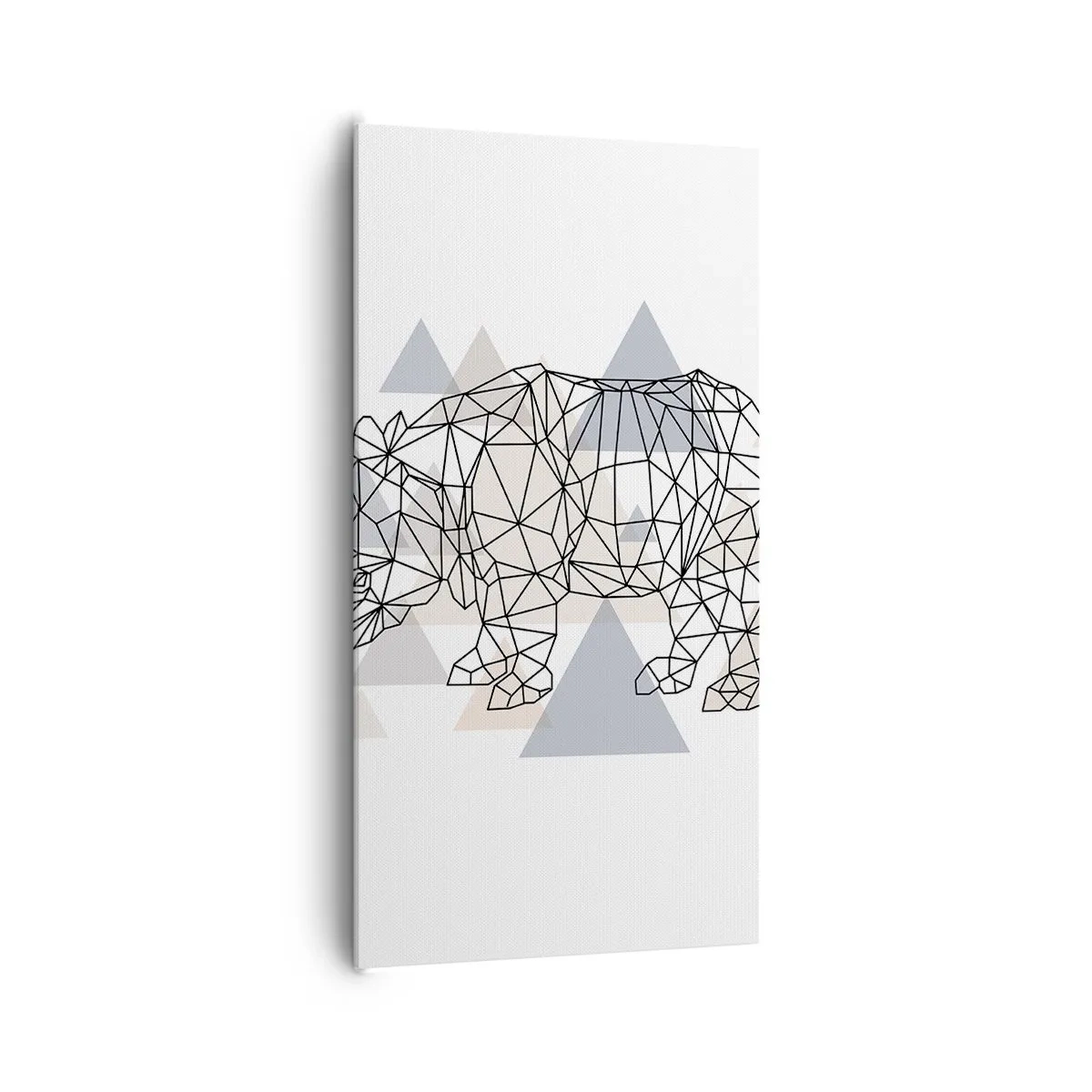 Tablou pe pânză - Structura forței - 65x120 cm