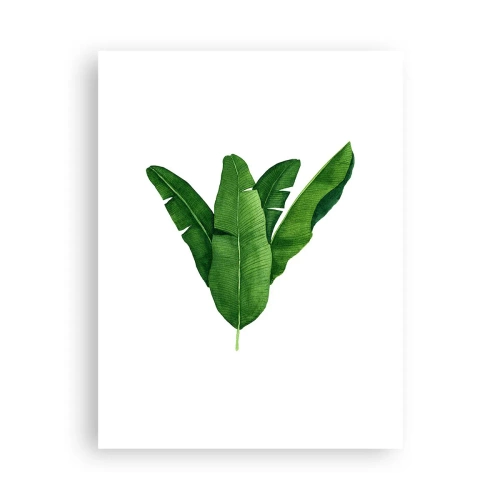 Poster - Simetrie verde - 30x40 cm