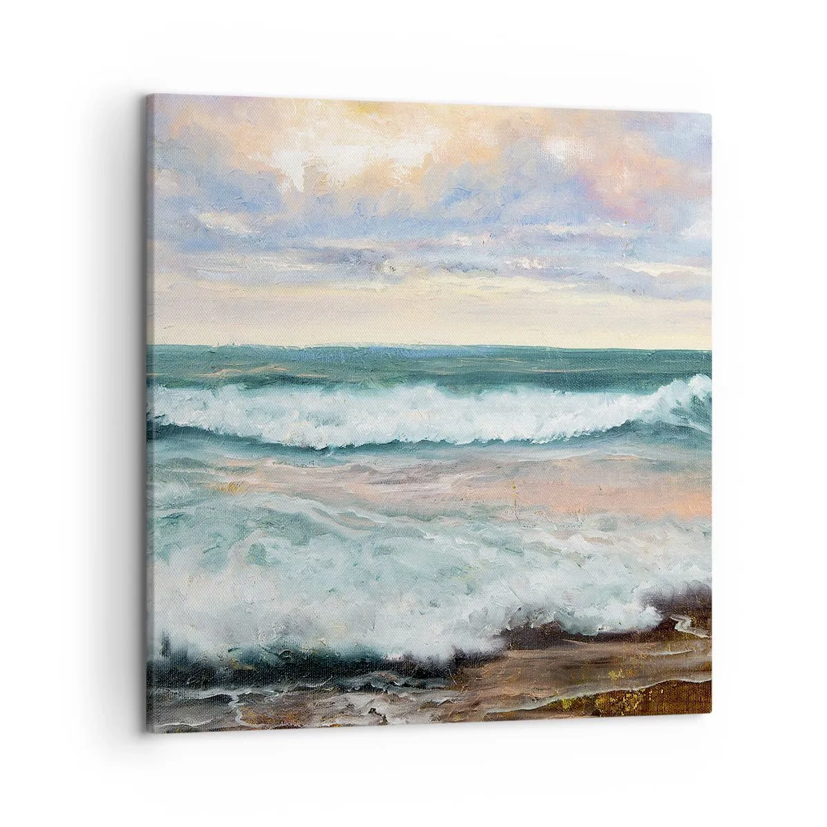 Tablou pe pânză - Aici îți vei alina sufletul - 50x50 cm