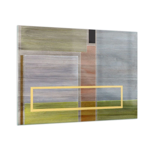 Tablou pe sticlă - Drept și liniștit - 100x70 cm