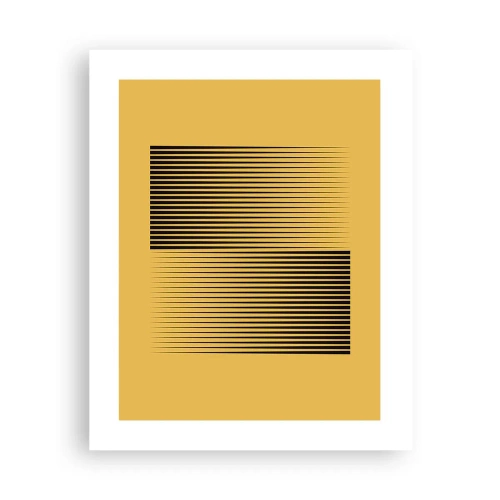 Poster - Pătratul contrariilor - 40x50 cm