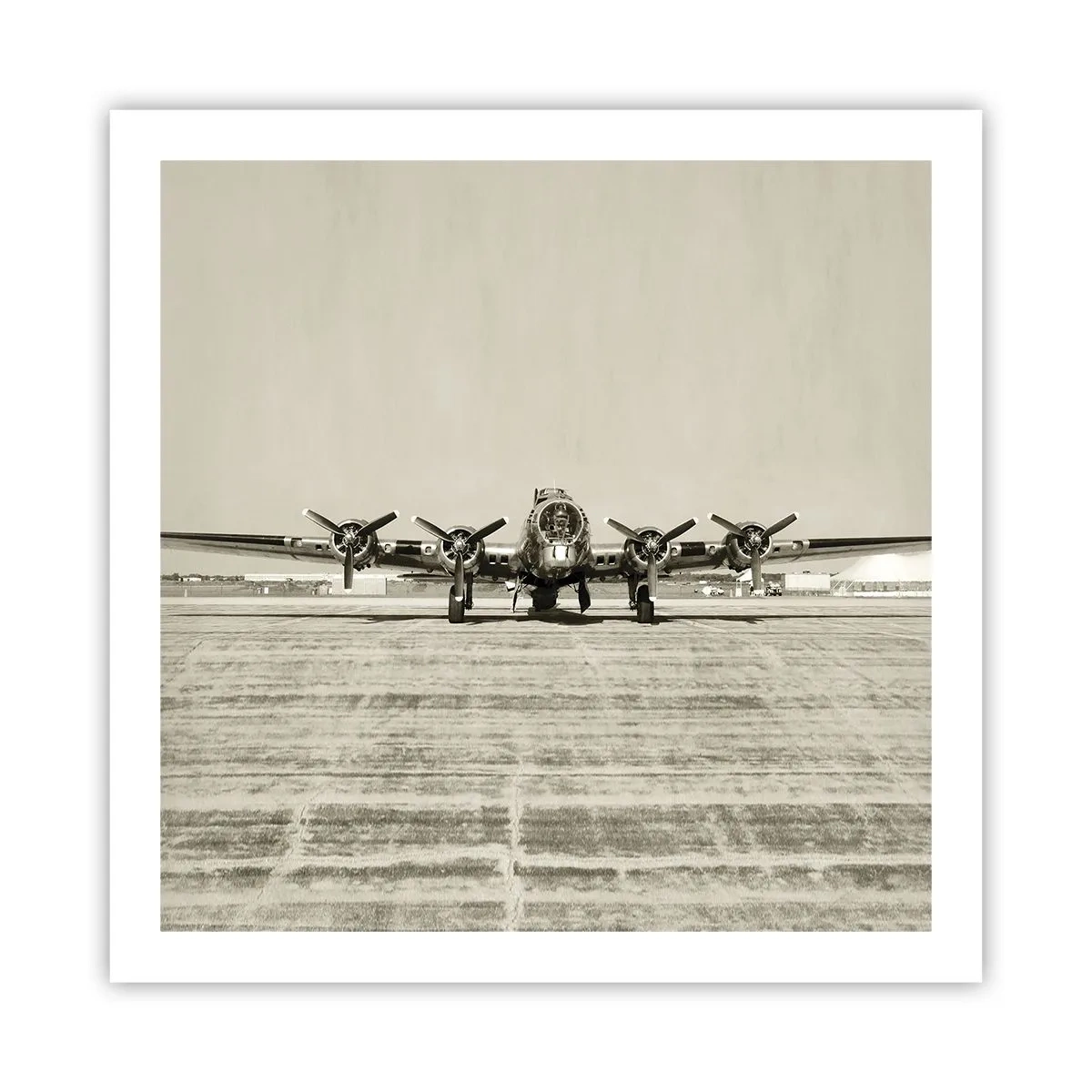 Poster - Pregătit, ca întotdeauna - 60x60 cm