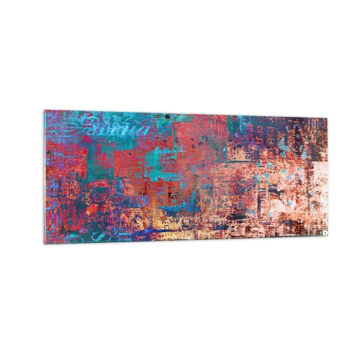 Tablou pe sticlă - Memorie și uitare - 100x40 cm