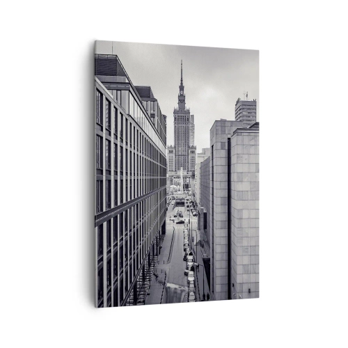 Tablou pe pânză - Vale citadină din Varșovia - 70x100 cm