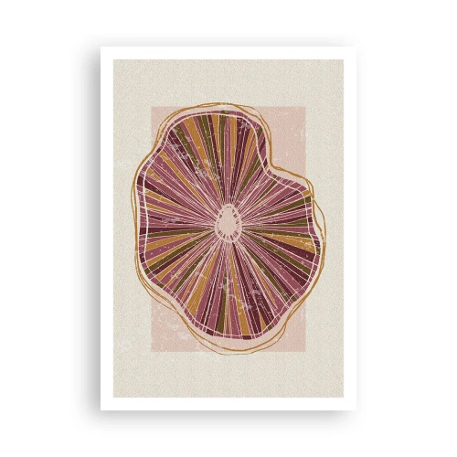 Poster - Abstracția radială - 70x100 cm