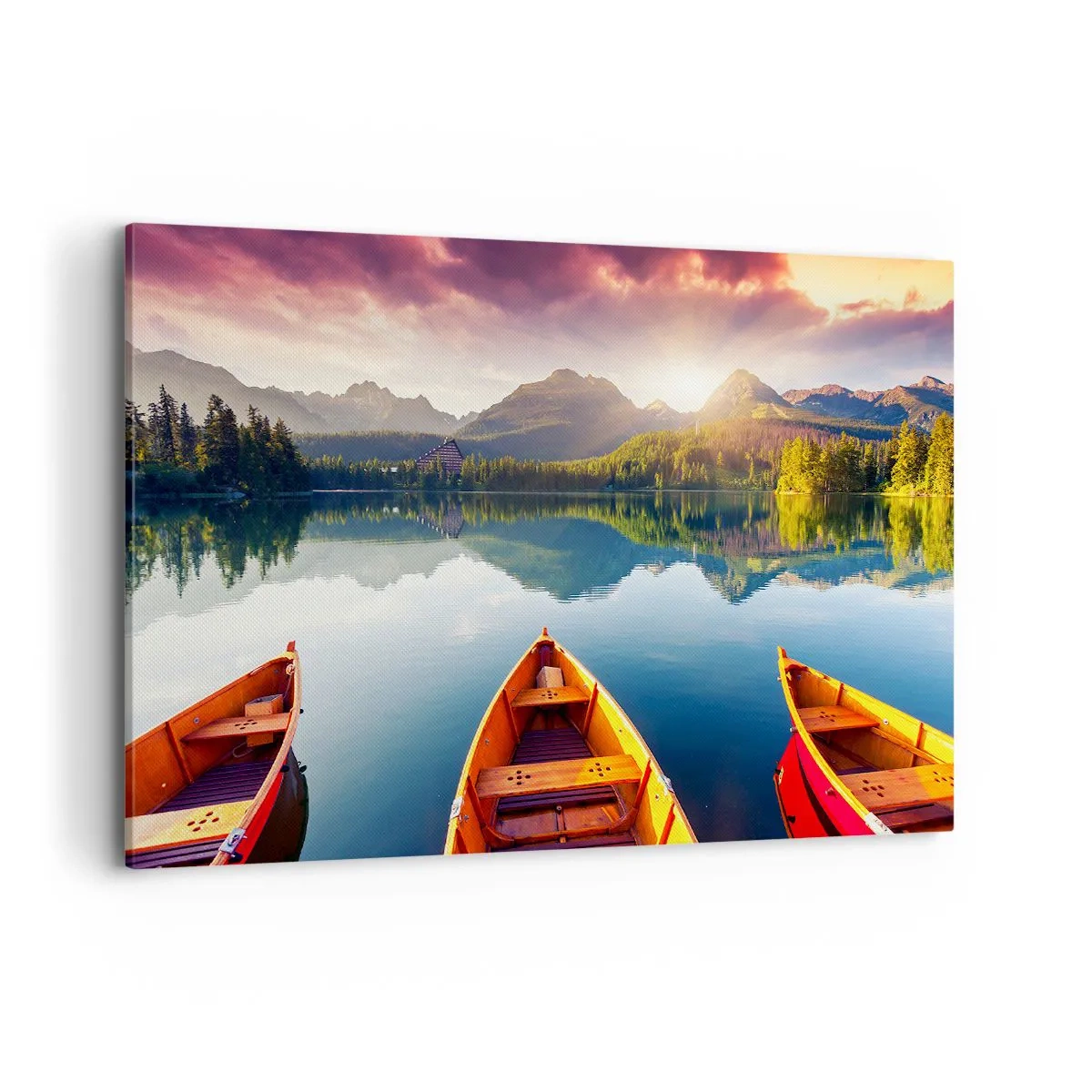 Tablou pe pânză - Nimic împotriva naturii - 120x80 cm