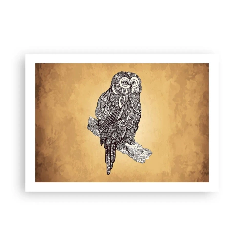Poster - Ornamente complicate de înțelepciune - 70x50 cm