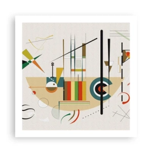 Poster - Și lumea râde - 60x60 cm