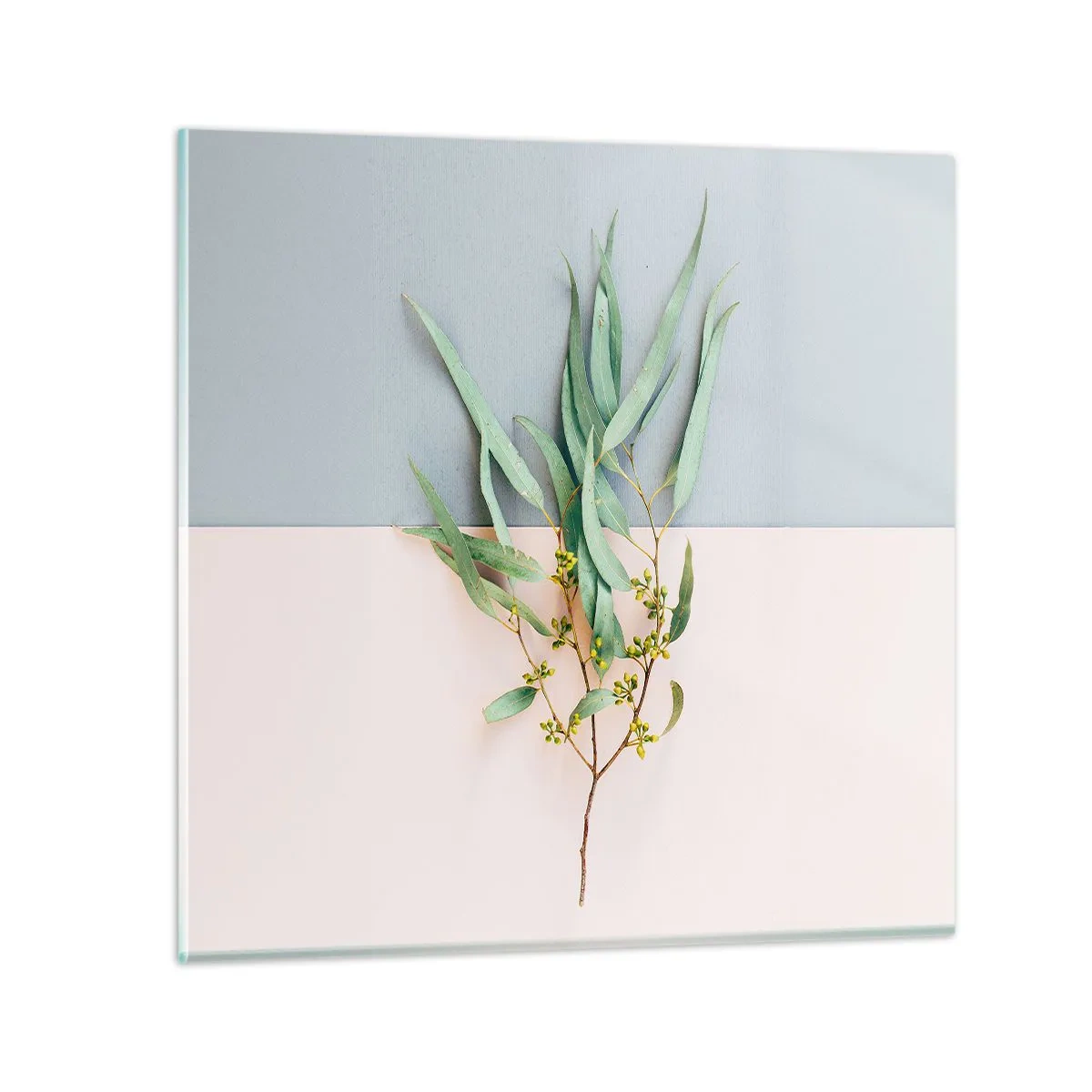 Tablou pe sticlă - Subtilitate pastelată - 70x70 cm
