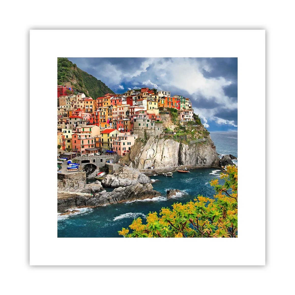 Poster - Îmbrățișați de stânci - 30x30 cm
