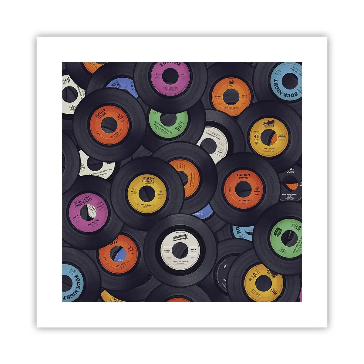 Poster - Culorile clasicilor - 40x40 cm