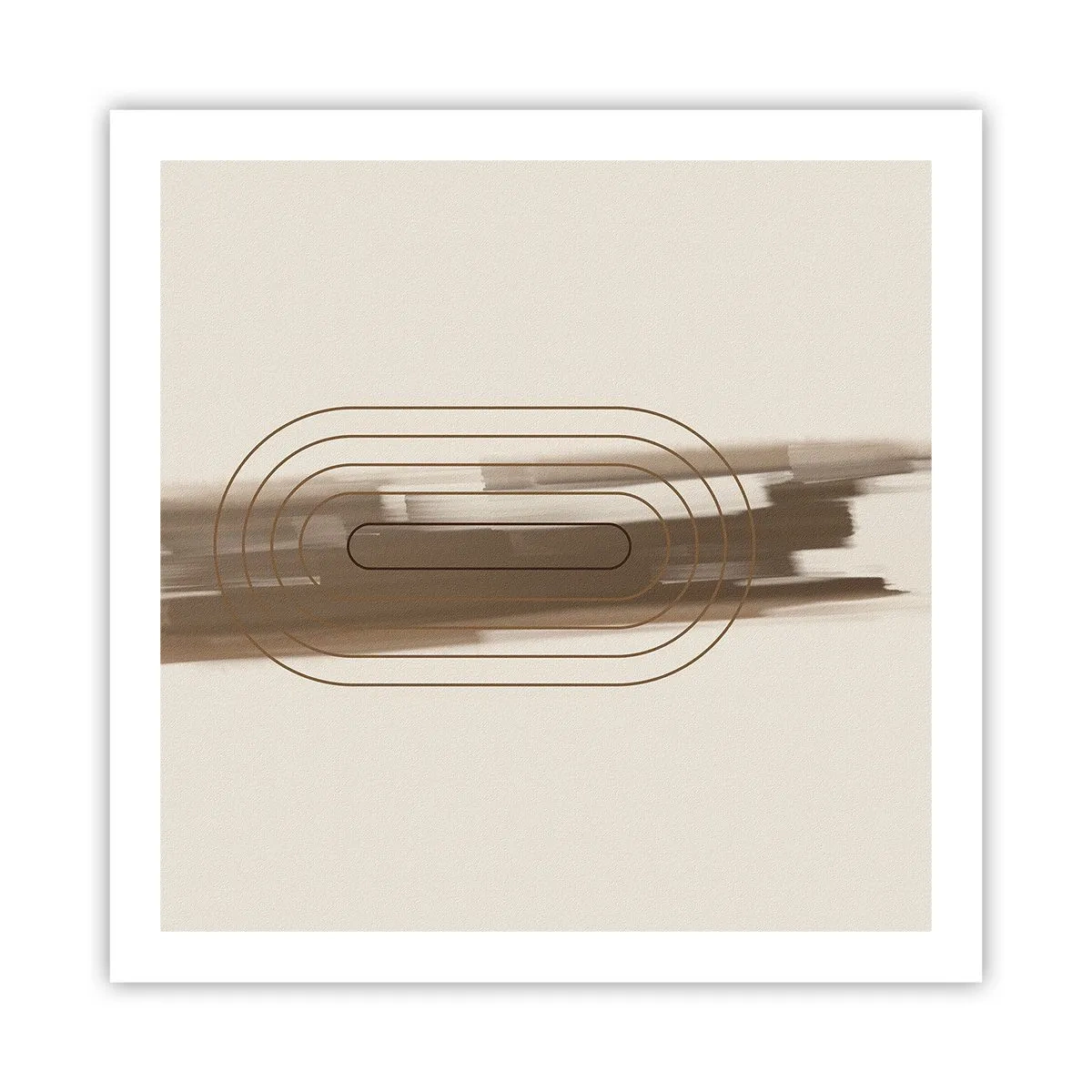 Poster - O adiere de gri - 60x60 cm