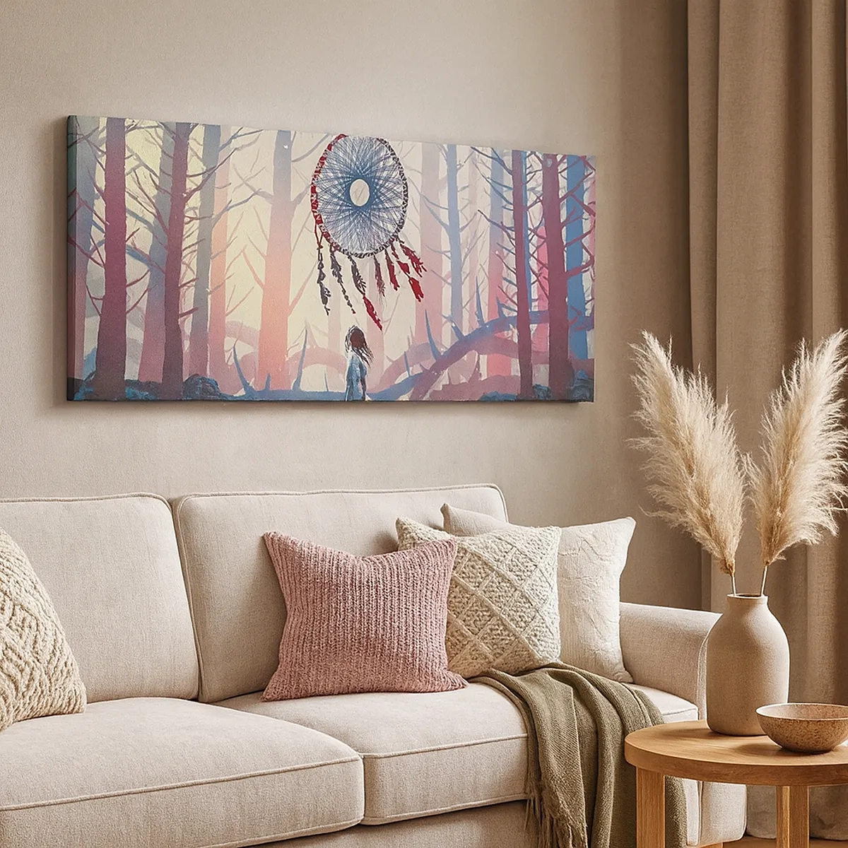 Tablou pe pânză - Ritualul secret al fericirii - 30x30 cm