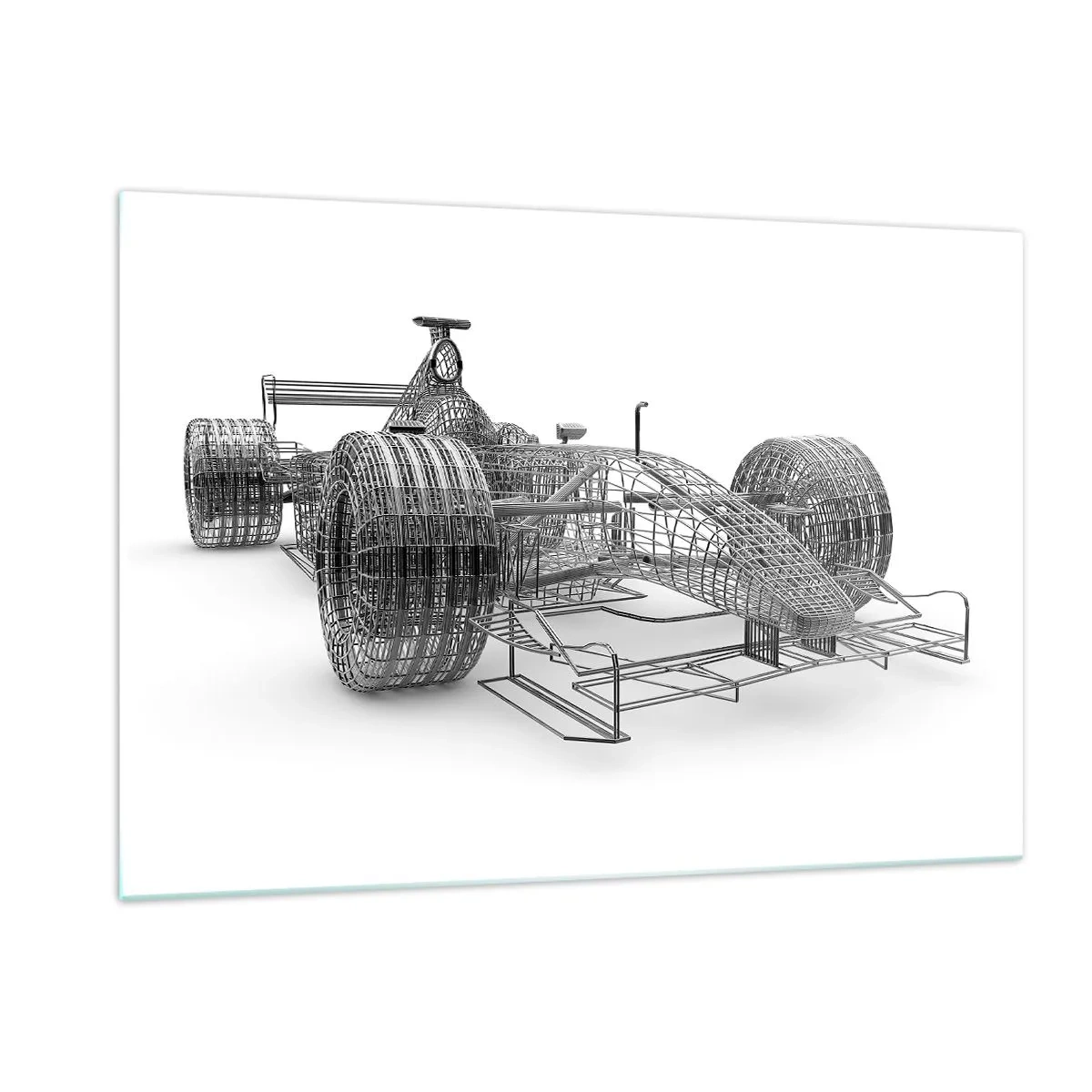 Tablou pe sticlă - Designul ideal - ideea de impuls - 120x80 cm