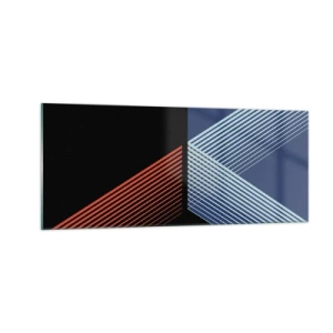 Tablou pe sticlă - O poveste simplă - 100x40 cm
