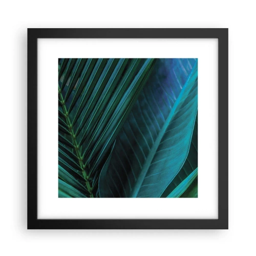 Poster în ramă neagră - Anatomia verdelui - 30x30 cm