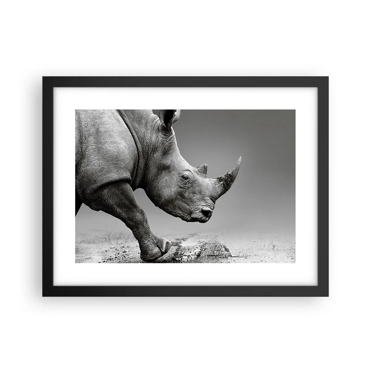 Poster în ramă neagră - O forță de neoprit - 40x30 cm