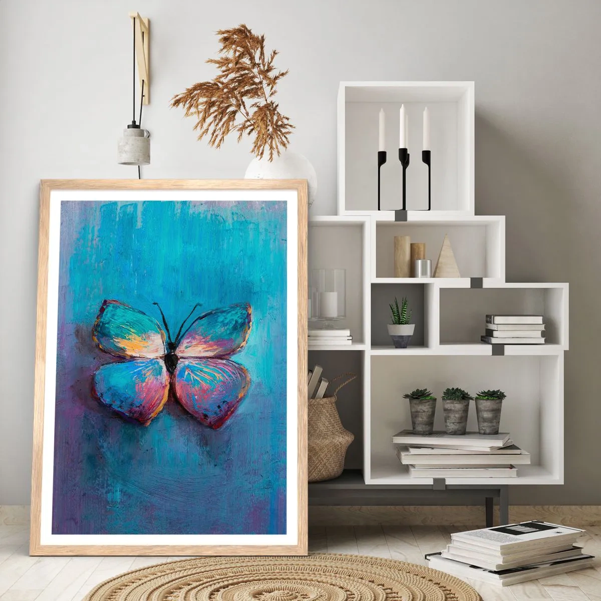 Poster în ramă de stejar deschis - În plină glorie - 40x50 cm