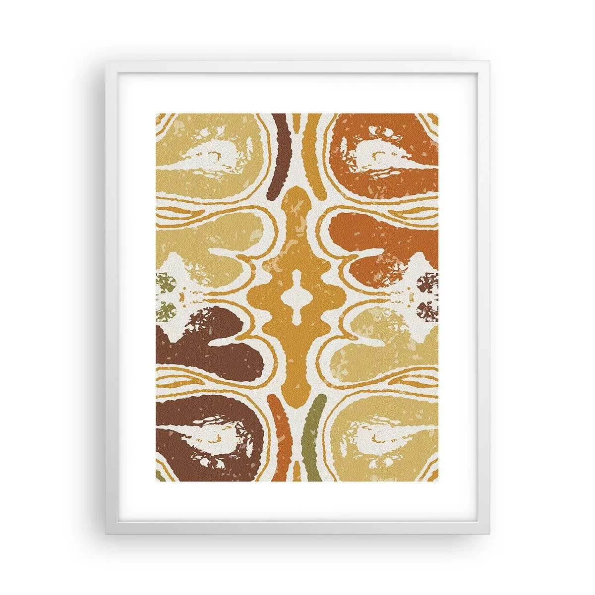 Poster în ramă albă - Abstracție sentimentală - 40x50 cm