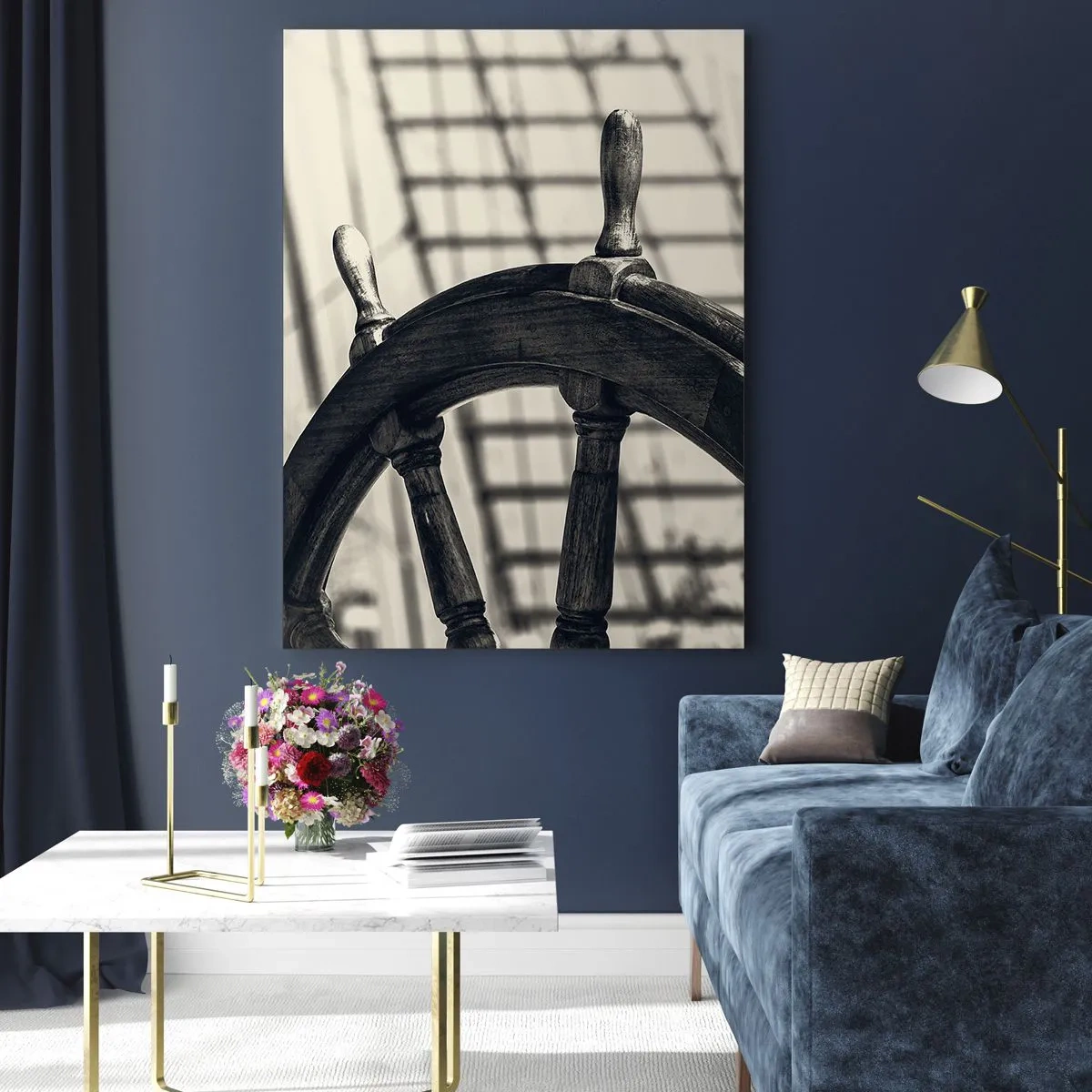 Tablou pe sticlă - Povești despre mare - 80x120 cm