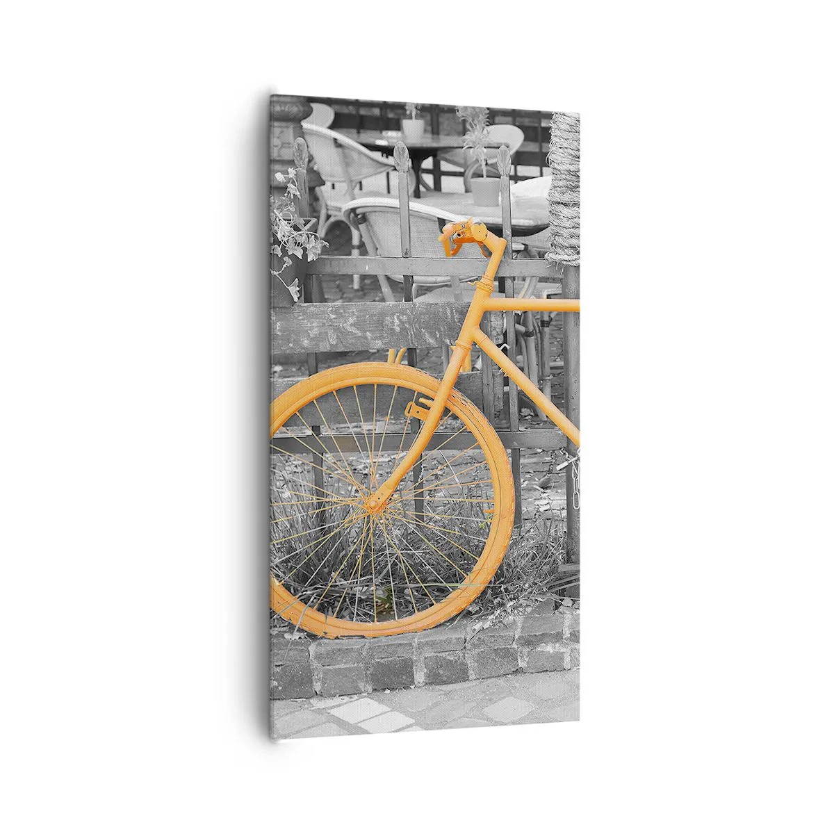 Tablou pe pânză - Du-te, eu aștept aici - 65x120 cm