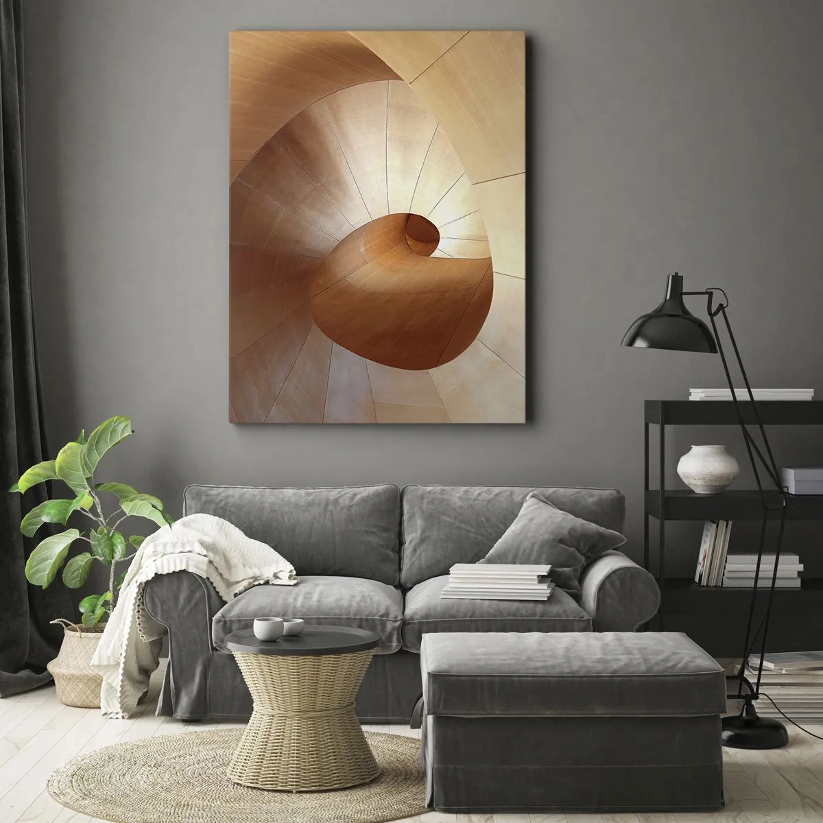 Tablou pe pânză - Serpentină arhitecturală - 50x70 cm