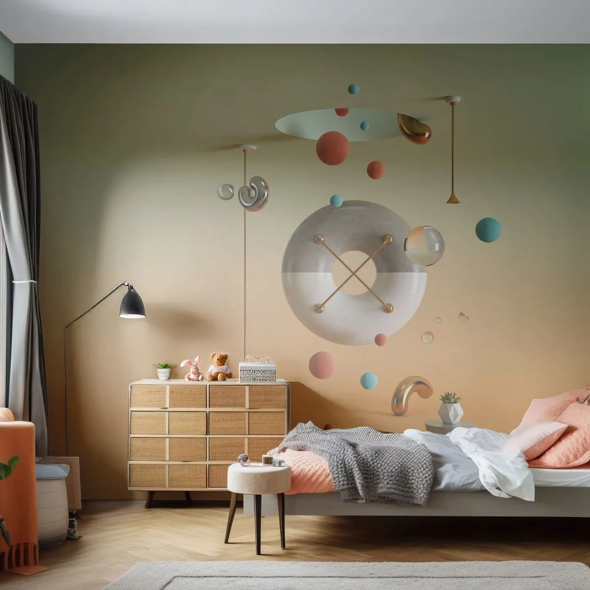 Fototapetă personalizată Premium Canvas - Orice se poate întâmpla - Abstracția, Suprarealism, 3D