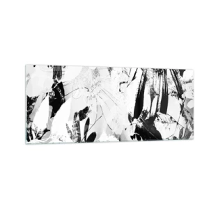 Tablou pe sticlă - Toamna în negativ - 100x40 cm