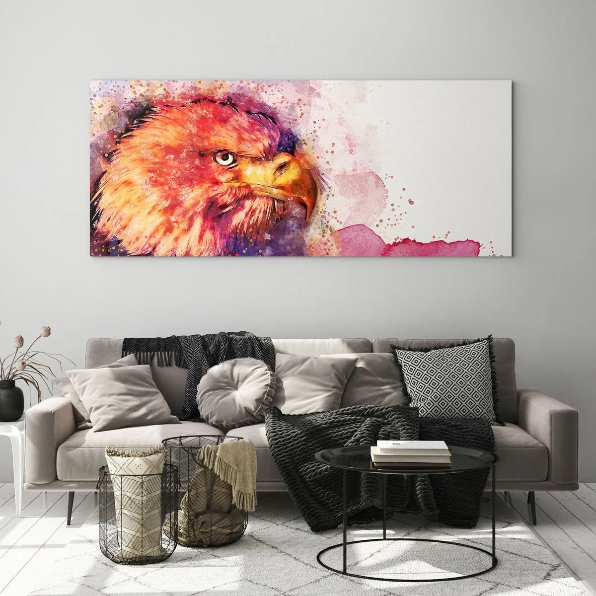 Tablou pe sticlă - Nu vrei să știi la ce mă gândesc - 120x50 cm