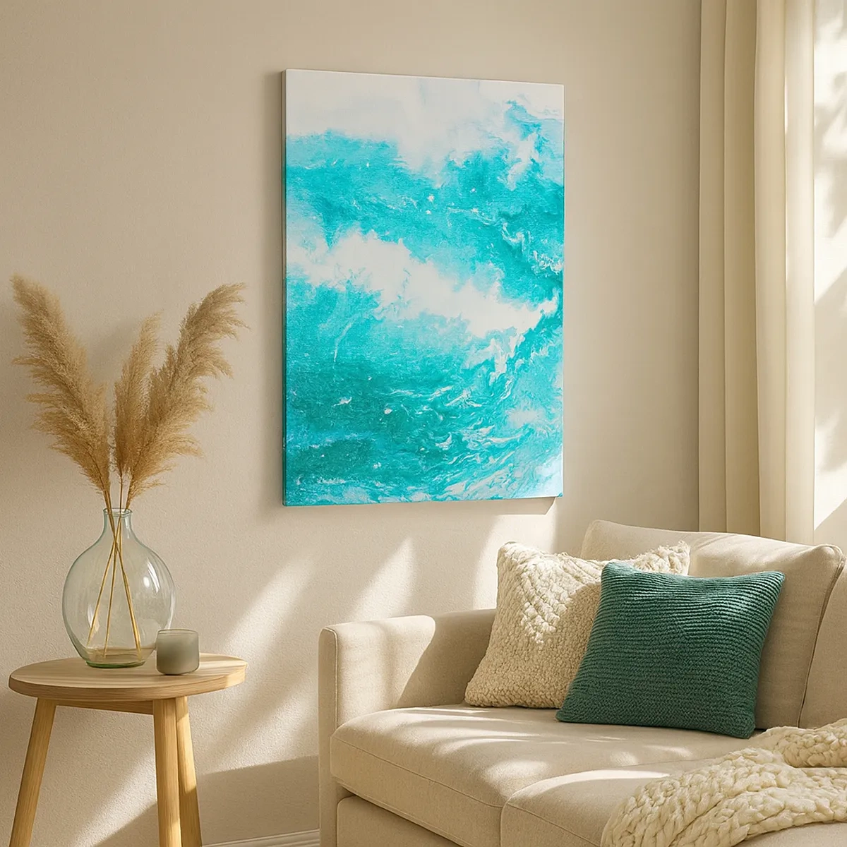 Tablou pe pânză - În nucleul elementului - 50x70 cm