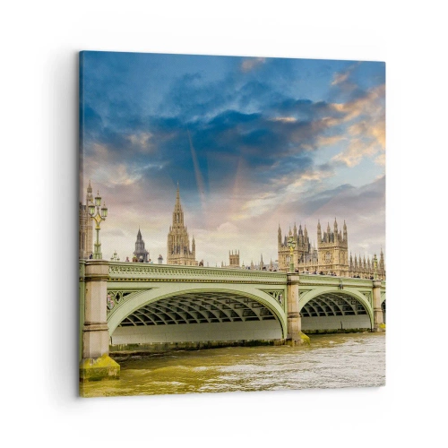 Tablou pe pânză - Timpul s-a oprit în Imperiu - 50x50 cm