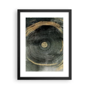 Poster în ramă neagră - Schimbare și persistență - 30x40 cm