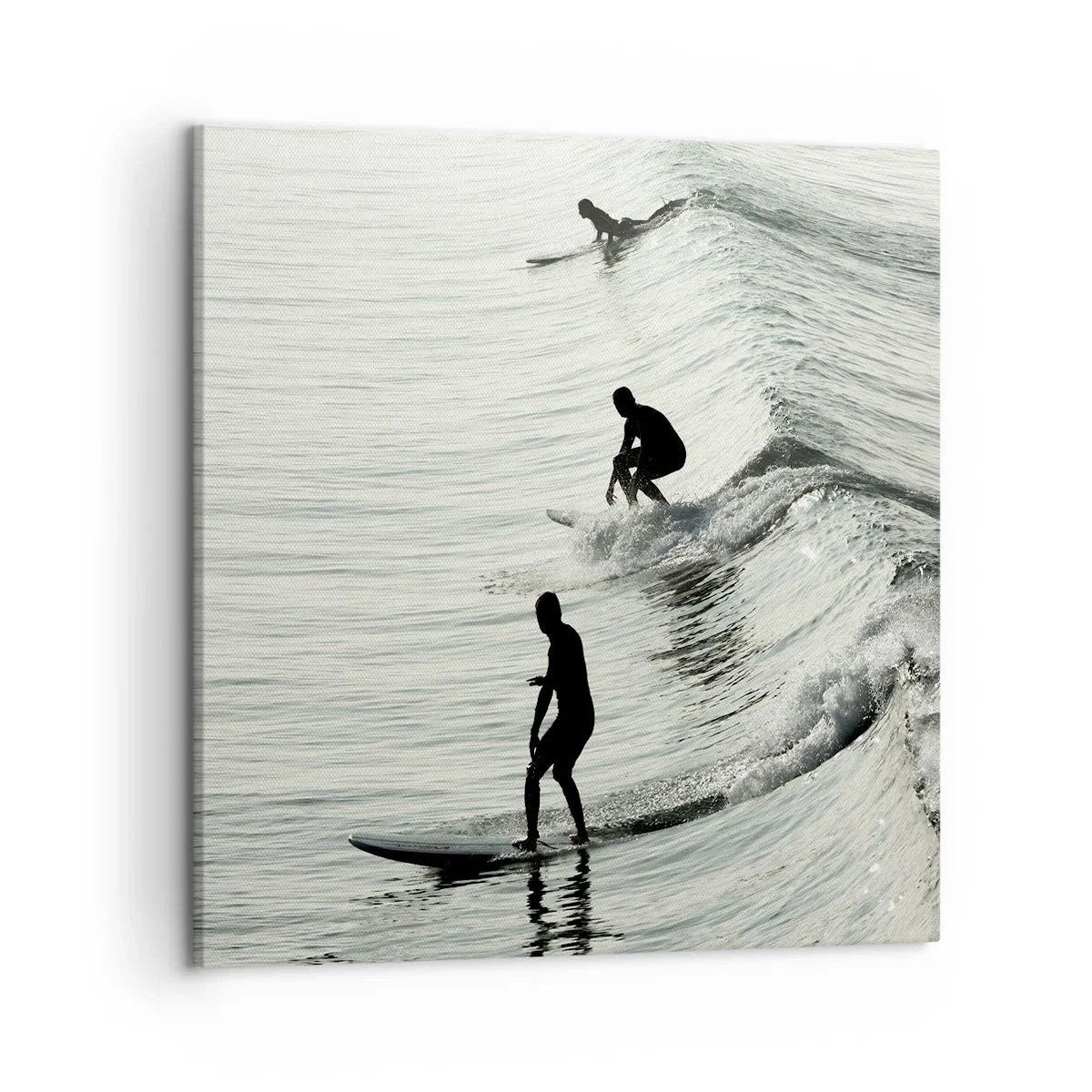 Tablou pe pânză - Pentru a întâmpina valul - 50x50 cm