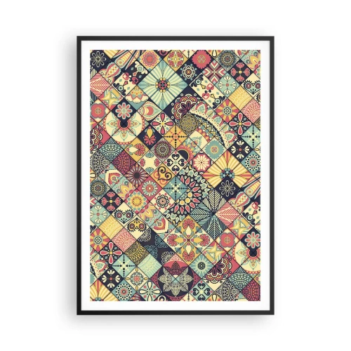 Poster în ramă neagră - Clima marocană - 70x100 cm