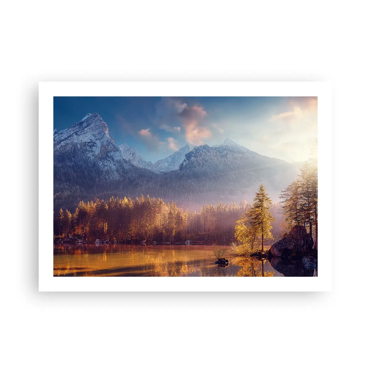 Poster - La munte și la deal - 70x50 cm