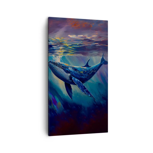 Tablou pe pânză - Bun venit în lumea mea - 45x80 cm