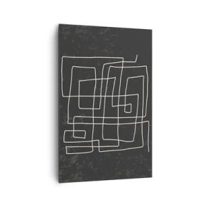 Tablou pe pânză - Nu atât de simplu - 80x120 cm