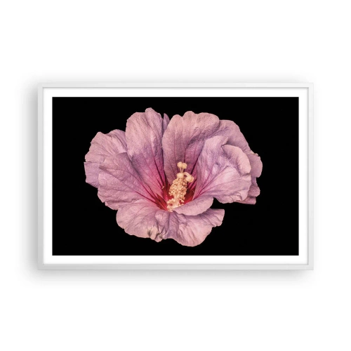 Poster în ramă albă - Direct la inimă - 91x61 cm