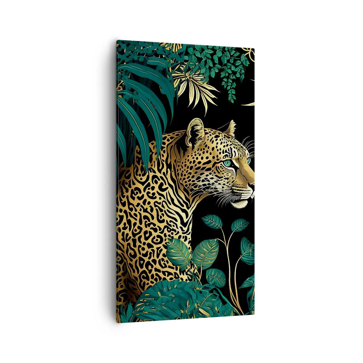 Tablou pe pânză - Domnitorul junglei - 55x100 cm