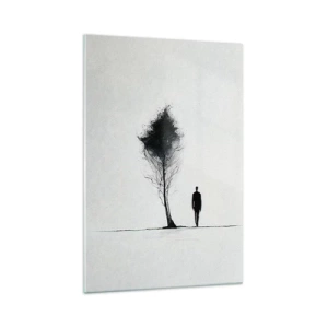 Tablou pe sticlă - Noi toți rătăcim - 70x100 cm