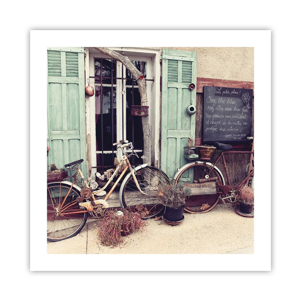 Poster - Trăiască provincia! - 50x50 cm