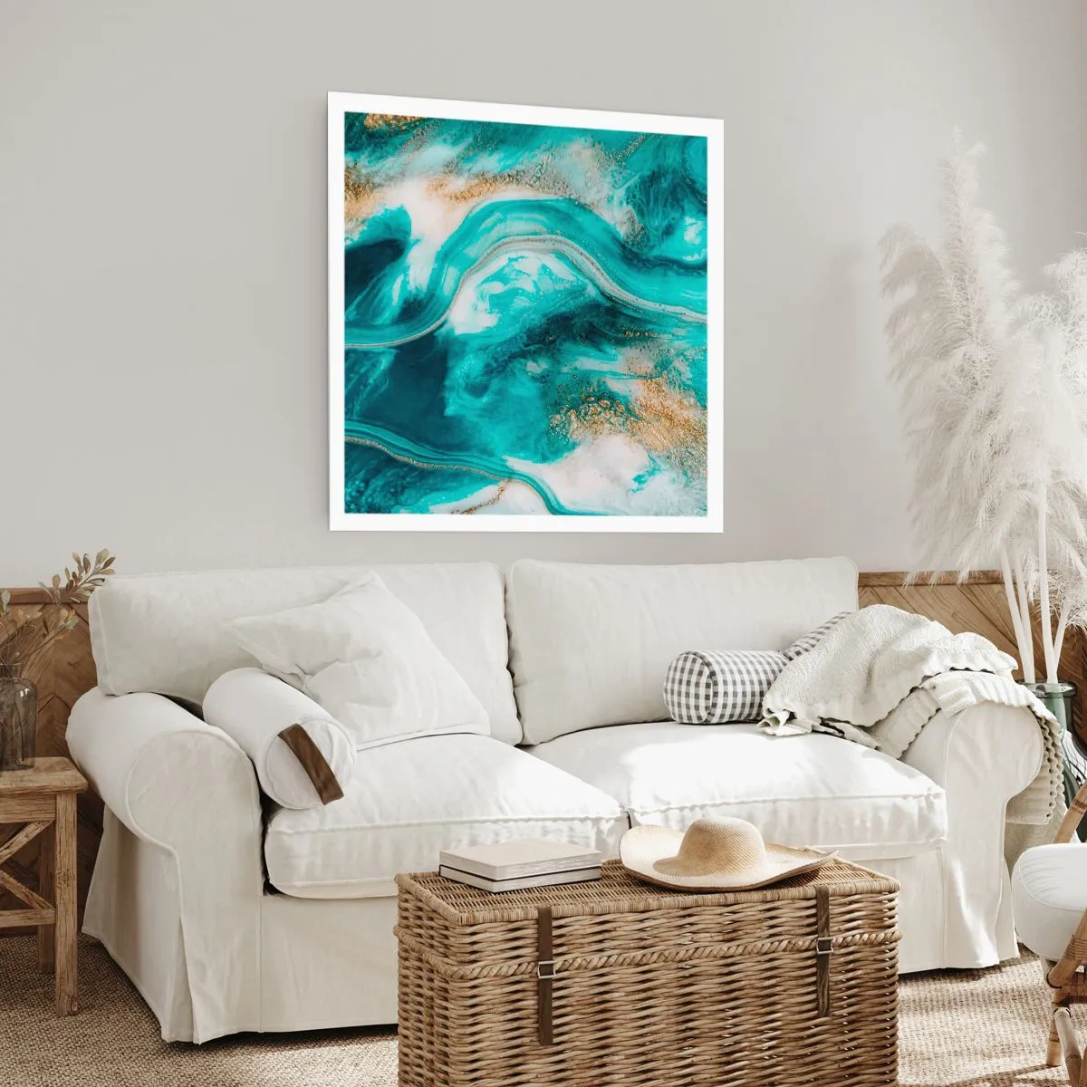 Poster - Râul de aur - 30x30 cm