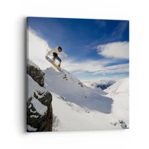 Tablou pe pânză - Libertate fără frontiere - 40x40 cm