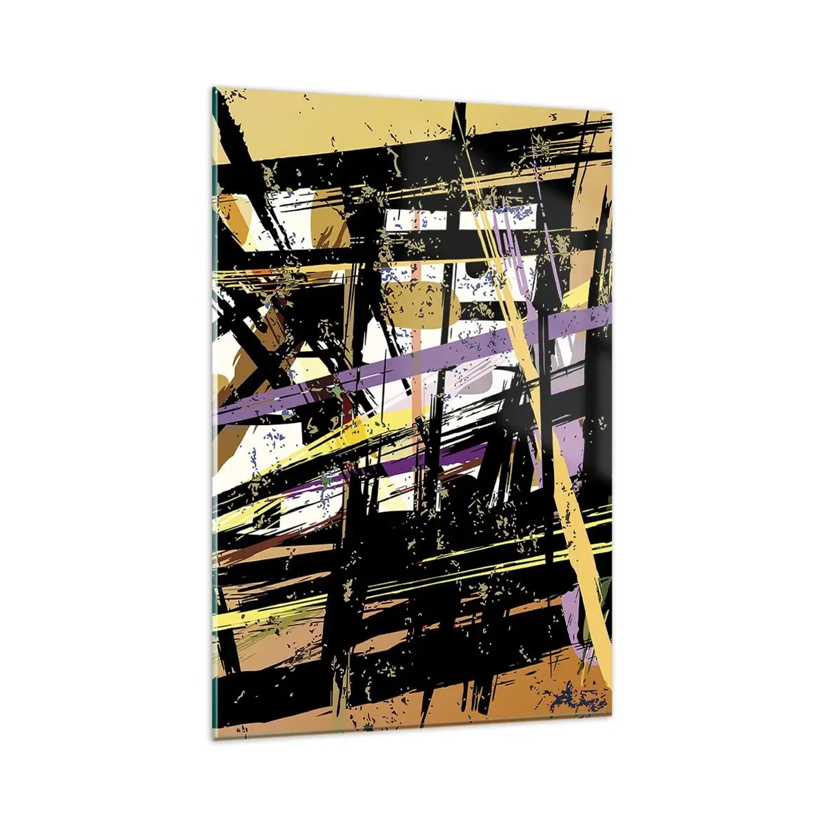 Tablou pe sticlă - Tăietură ascuțită - 80x120 cm